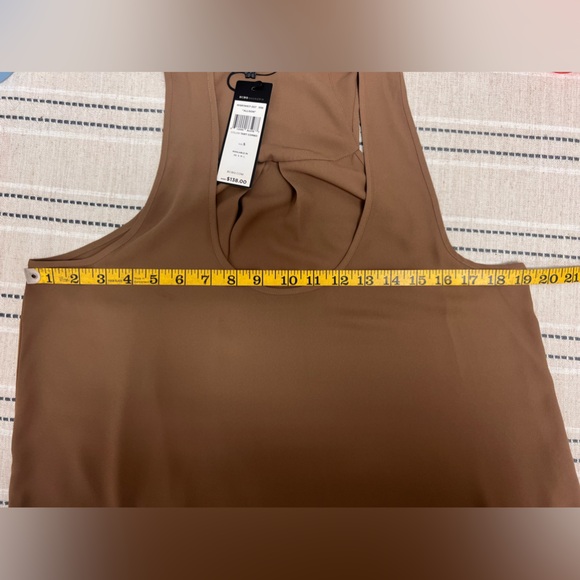 BCBG MAXAZRIA NWT Allison Color Block Sleeveless Tank Top Size S - Picture 3 of 7